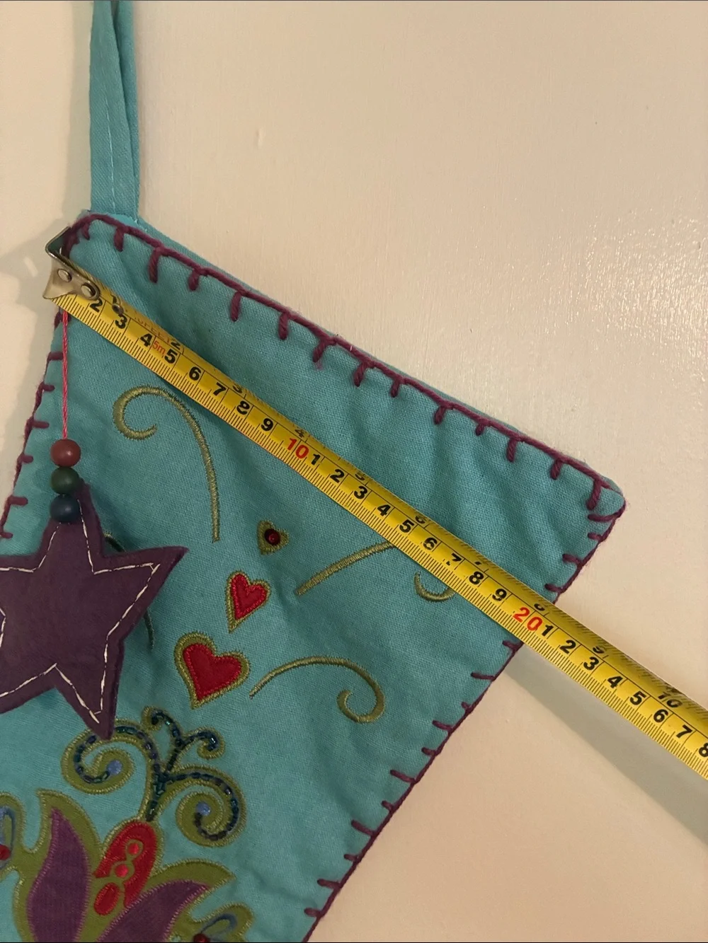 Beaded-Embroidered Sticking